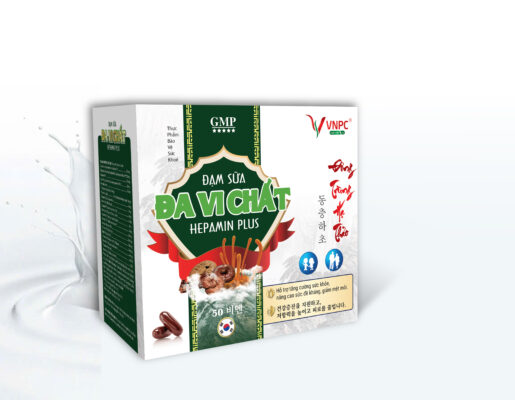 Đạm Sữa Hepamin Plus VNPC - 50 Viên Đạm Sữa Hepamin Plus VNPC