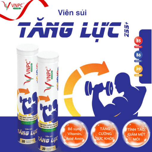 Viên Sui Tăng Lực ZSS+ VNPC - Tăng Cường Đề Kháng - 20 viên