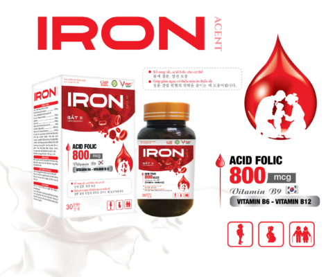 IRON ACENT VNPC - BỔ SUNG SẮT CHUẨN Ý - KHÔNG LO TÁO BÓN! IRON ACENT VNPC - BỔ SUNG SẮT CHUẨN Ý - KHÔNG LO TÁO BÓN!